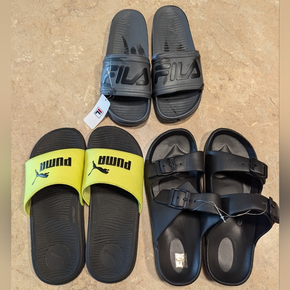 Boys Slides size 7 lot - Picture 2 of 16